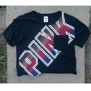 VS ❤ PINK Cropped Shirt